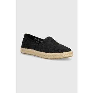 Toms Espadrile Alpargata Rope culoarea negru imagine