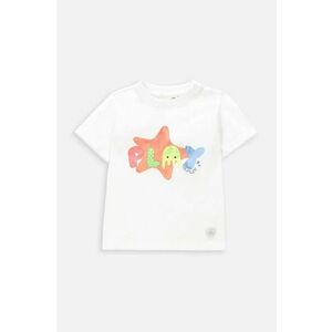 Coccodrillo tricou bebe culoarea alb, cu imprimeu imagine