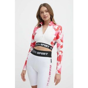 PLEIN SPORT bluza femei, culoarea roz, modelator imagine