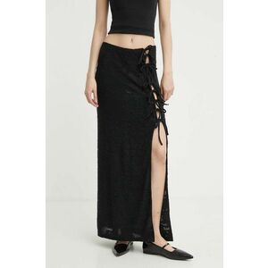 Résumé fusta AmaniRS Skirt culoarea negru, maxi, drept, 20551123 imagine