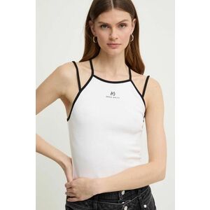 Miss Sixty top SJ3620 KNITTED CAMISOLE femei, culoarea alb, 6L2SJ3620000 imagine