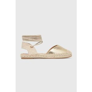 Answear Lab espadrile culoarea auriu imagine