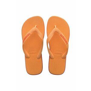 Havaianas slapi TOP CAPSULE II femei, culoarea portocaliu, cu toc plat, 4149381.0027 imagine