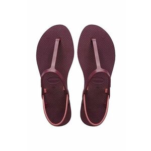 Havaianas sandale YOU PARATY RJ femei, culoarea violet, cu toc plat, 4148985.5143 imagine