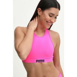 Puma sutien de baie culoarea roșu, cupa usor rigidizata, 907692 imagine