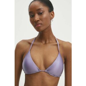 Answear Lab sutien de baie culoarea violet, cupa usor rigidizata imagine