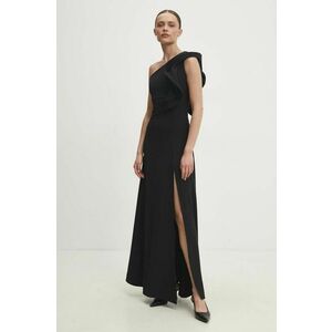 Answear Lab rochie culoarea negru, maxi, evazati imagine