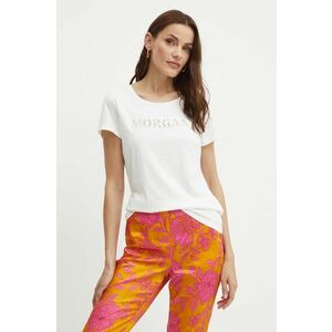 Morgan tricou DOMA femei, culoarea alb, DOMA imagine