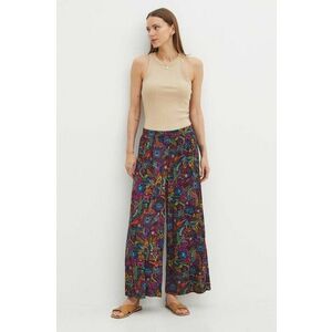 Medicine pantaloni femei, fason culottes, high waist imagine