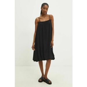 Answear Lab rochie culoarea negru, mini, evazati imagine