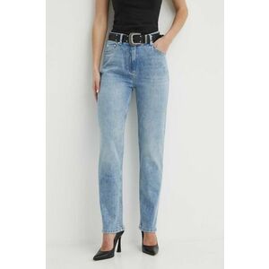 Moschino Jeans jeansi femei high waist imagine