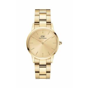 Daniel Wellington ceas Iconic Link Unitone 28 femei, culoarea auriu imagine