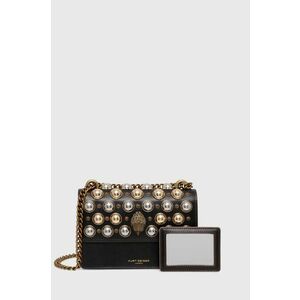 Kurt Geiger London poseta de piele SHOREDITCH SM XBODY STUDS culoarea negru, 2744000109 imagine