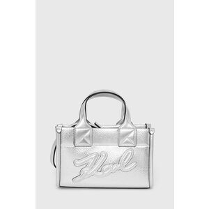 Karl Lagerfeld poseta culoarea argintiu, 245W3093 imagine