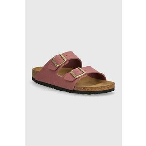 Birkenstock papuci Arizona femei, culoarea roz, 1028701 imagine