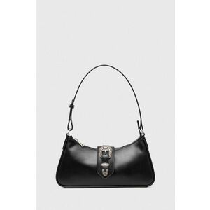 The Kooples poseta de piele culoarea negru, AFSA27005K imagine