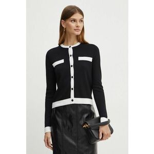 Karl Lagerfeld cardigan femei, culoarea negru, light, 245W2001 imagine