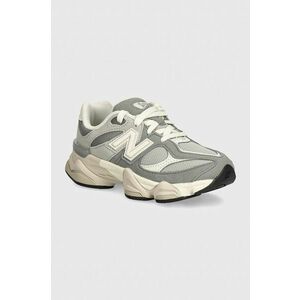 New Balance sneakers pentru copii 9060 culoarea gri, PC9060EM imagine