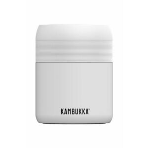 Kambukka termos pentru pranz Bora 600ml Chalk White culoarea alb, 11-06013 imagine