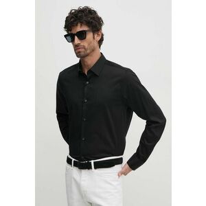 Joop! camasa barbati, culoarea negru, cu guler clasic, slim, 30043586 imagine