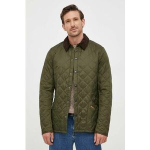 Barbour geaca barbati, culoarea verde, de tranzitie imagine