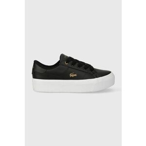 Lacoste sneakers Ziane Platform culoarea negru, 45CFA0013 imagine