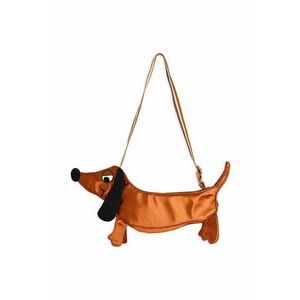 Mini Rodini poseta Dog culoarea maro, 2476010716 imagine