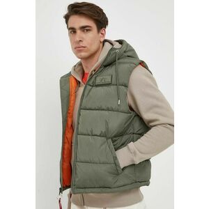 Alpha Industries vestă bărbați, culoarea verde, de iarnă 118110.01-SageGreen imagine