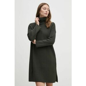 Barbour rochie culoarea verde, mini, oversize, LDR0559 imagine