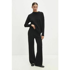 Answear Lab bluză și pantaloni culoarea negru imagine