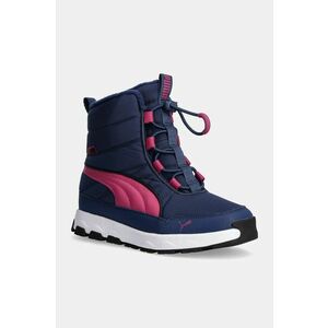 Puma cizme de iarna pentru copii Evolve Boot Jr culoarea albastru marin imagine