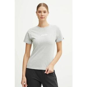 Ellesse tricou din bumbac Beckana Tee femei, culoarea gri, SGP16458 imagine