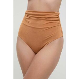 Max Mara Beachwear chiloți de baie culoarea bej, 2416821169600 2416820000000 imagine