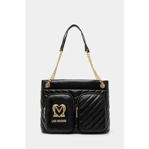 Love Moschino poseta culoarea negru, JC4322PP0L imagine