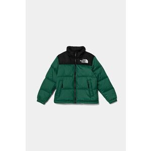 The North Face geaca de puf pentru copii TEEN 1996 RETRO NUPTSE JACKET culoarea verde, NF0A8A4CNL11 imagine