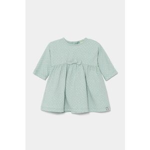 United Colors of Benetton rochie bebe culoarea verde, mini, evazati, 36D3AV00G imagine