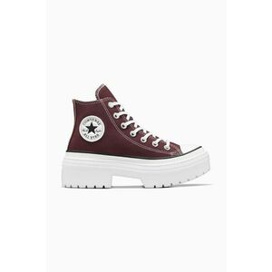 Converse tenisi Chuck Taylor All Star Lugged Heel femei, culoarea bordo, A09401C imagine