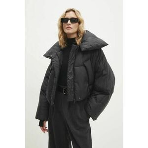 Answear Lab geaca femei, culoarea negru, de iarna, oversize imagine