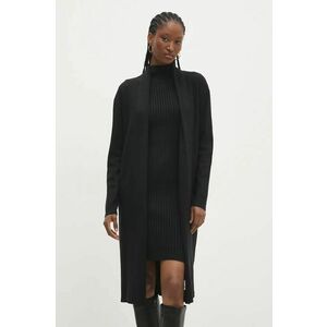 Answear Lab rochie și cardigan culoarea negru imagine