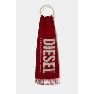 Diesel esarfa de lana S-KOTT culoarea rosu, modelator, A15119.0AJDX imagine