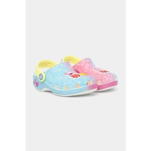 Crocs slapi copii CLASSIC PEPPA PIG CLOG culoarea roz, 210476 imagine