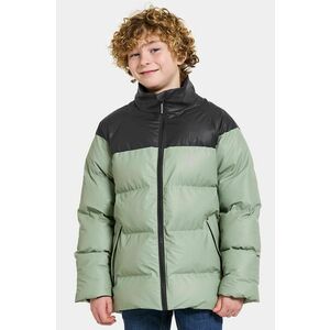 Didriksons geaca copii MEGA KIDS JKT culoarea verde, 505364 imagine