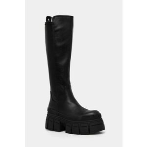 Buffalo cizme Gospher Stretch Boot femei, culoarea negru, cu platforma, 1622354-BLK imagine