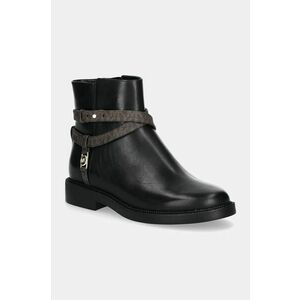 MICHAEL Michael Kors botine Abigail femei, culoarea negru, cu toc plat, 40F4ABME7L.007 imagine