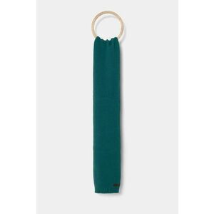 United Colors of Benetton esarfa de lana culoarea verde, neted, 1344UU00N imagine