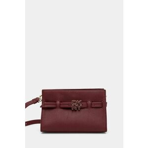 Dkny poseta de piele culoarea bordo, R43NKF77 imagine