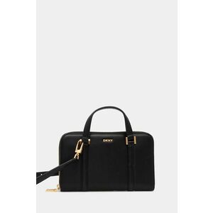 Dkny poseta de piele culoarea negru, R435KG49 imagine