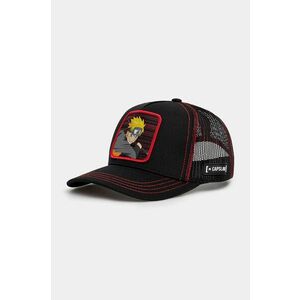 Capslab șapcă de baseball pentru copii Naruto Capslab Trucker culoarea negru, cu imprimeu, CL.NS.3.NAR2 imagine