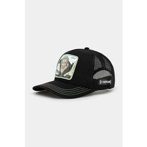 Capslab șapcă de baseball pentru copii One Piece Capslab Trucker culoarea negru, cu imprimeu, CL.OP1.3.ZOR2 imagine