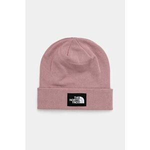 The North Face caciula Dock Worker Recycled Beanie culoarea roz, din tesatura neteda, NF0A3FNT1MI1 imagine